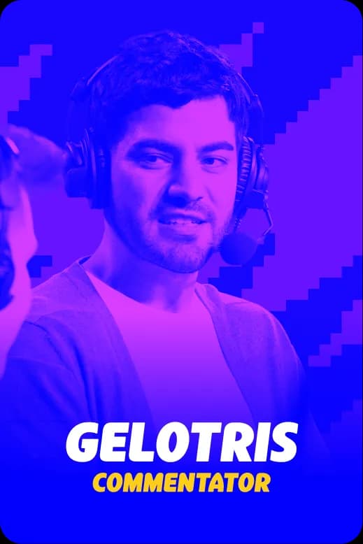 Gelotris — Commentator